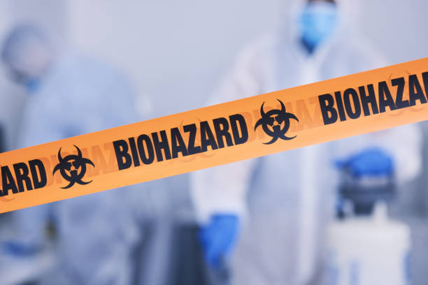 Professional Drug Lab Cleanup technician working in Montrose, VA